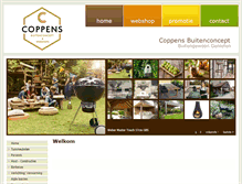 Tablet Screenshot of coppens.be